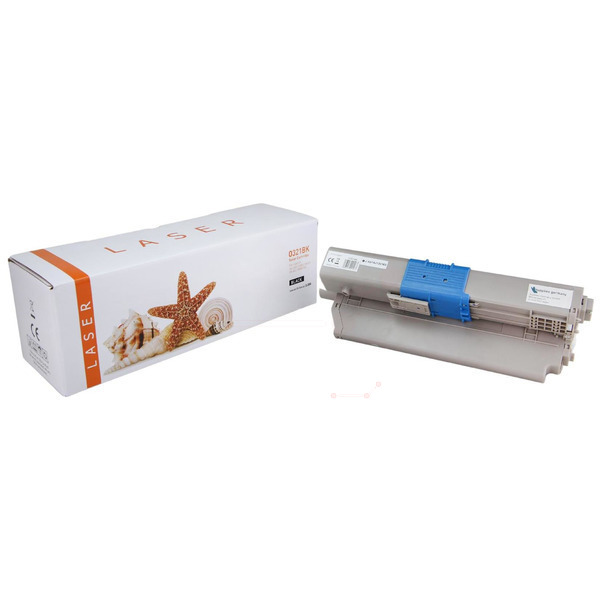 TONC321BK Alternativ Toner Black für OKI / 44973536 / 2.200 Seiten 