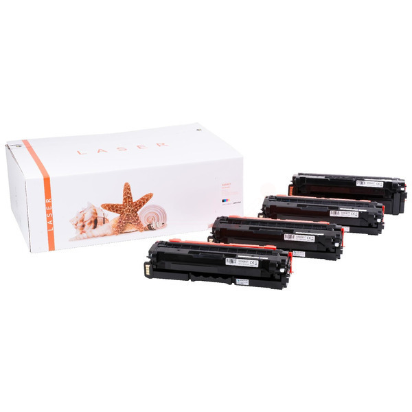 TONCLP680KIT Alternativ Toner Rainbowkit für Samsu / CLT 506L/ELS / BK6.000 / CMY3.500 Seiten
