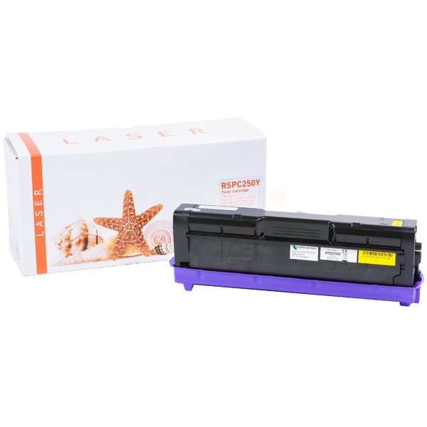 TONSPC250Y Alternativ Toner Yellow für Ricoh / 407546 / 1.600 Seiten