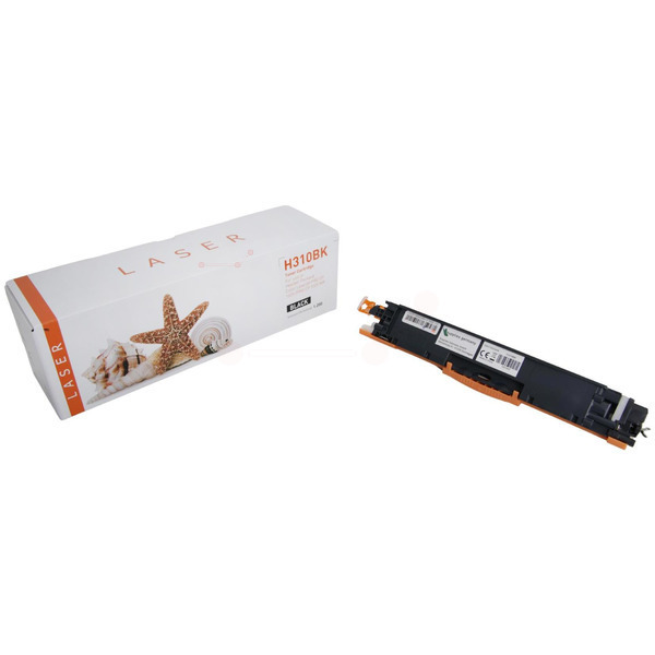 TONCE310BK Alternativ Toner Black für HP / CE310A / 126A / 1.200 Seiten 