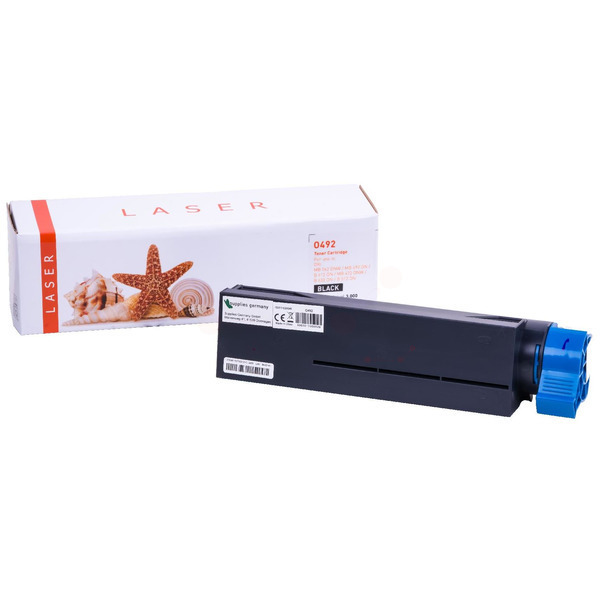 TONMB492 Alternativ Toner Black für OKI  / 45807102 / 3.000 Seiten