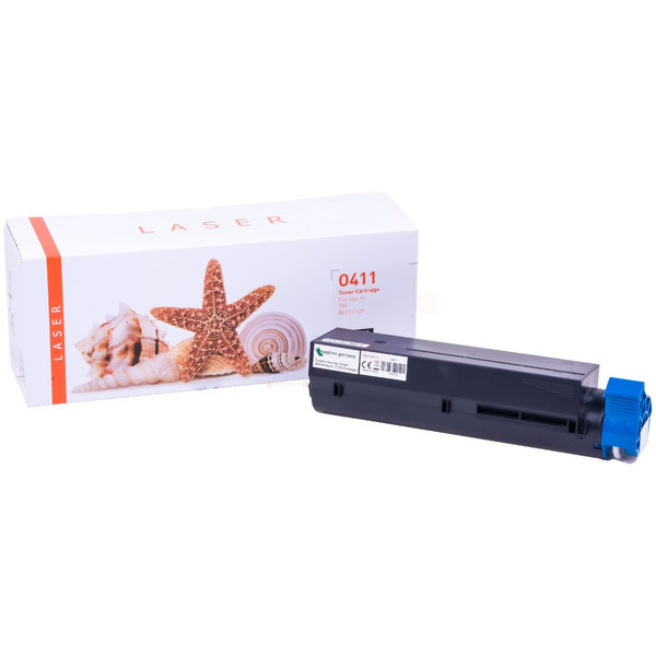 TONB411 Alternativ Toner Black für OKI / 44574702 / 3.000 Seiten 