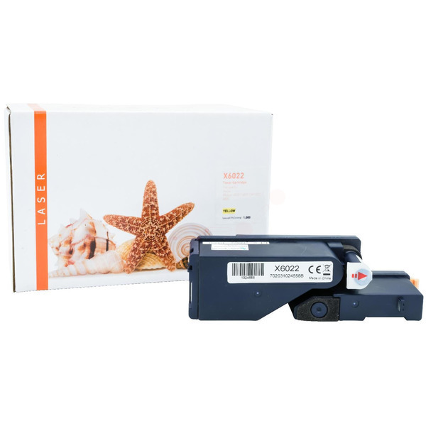 TONPHASER6022 Alternativ Toner Yellow für Xerox / 106R02758 / 1.000 Seiten