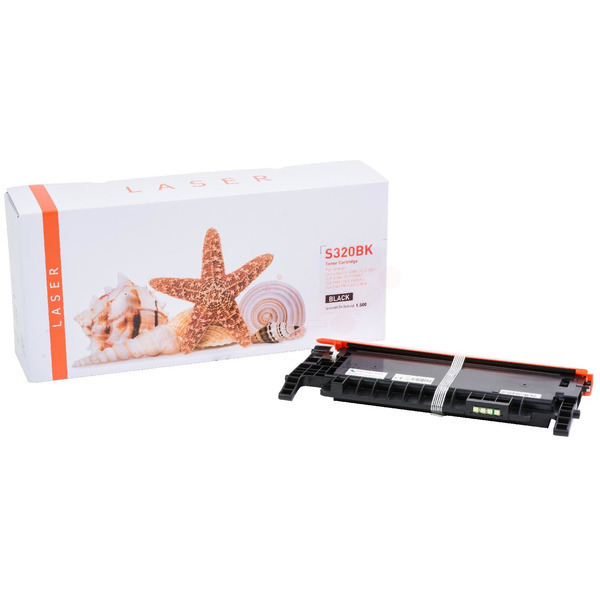 TONCLP320BK Alternativ Toner Black für Samsung / CLTK4072S/ELS / 1.500 Seiten 