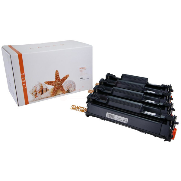 4er Set TONCF244A Alternativ Toner Black für HP / CF244A / 4x1.000 Seiten