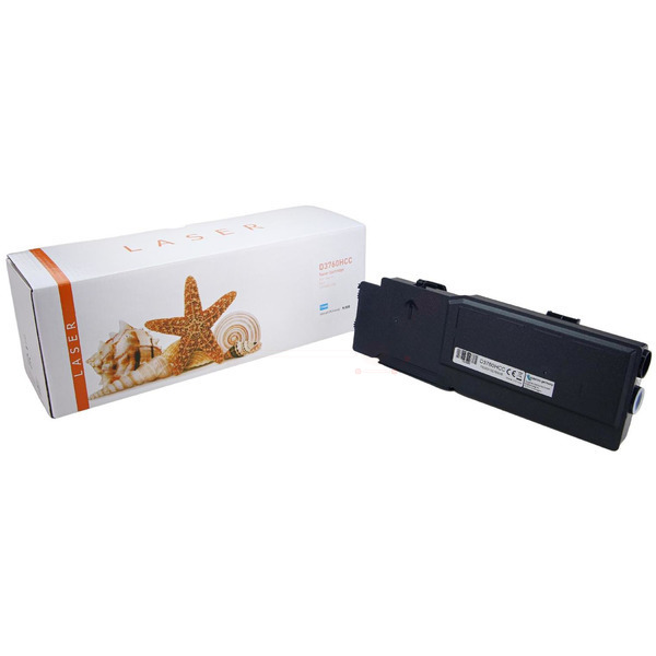 TOND3760XXLC Alternativ Toner Cyan für Dell / FMRYP / 9.000 Seiten 