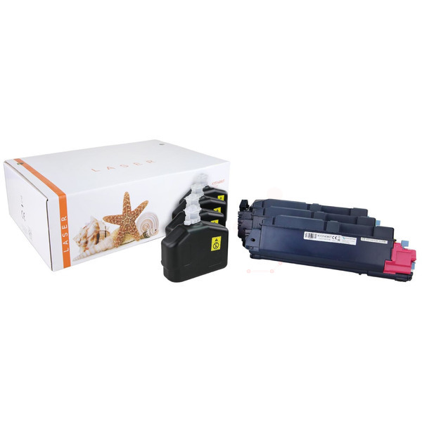 TONTK5140KIT Alternativ Toner Rainbowkit für Kyoce / TK5140 / BK7.000 / CMY5.000 Seiten