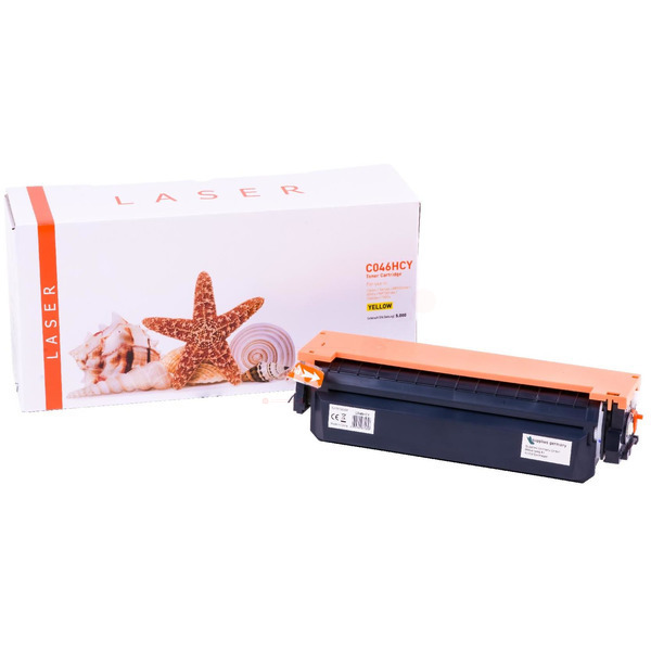 TON046HCY Alternativ Toner Yellow für Canon / 1251C002 / 5.000 Seiten