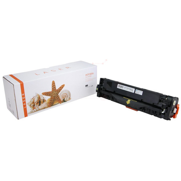 TONCF380A Alternativ Toner Black für HP  / CF380A / 312A / 2.400 Seiten 