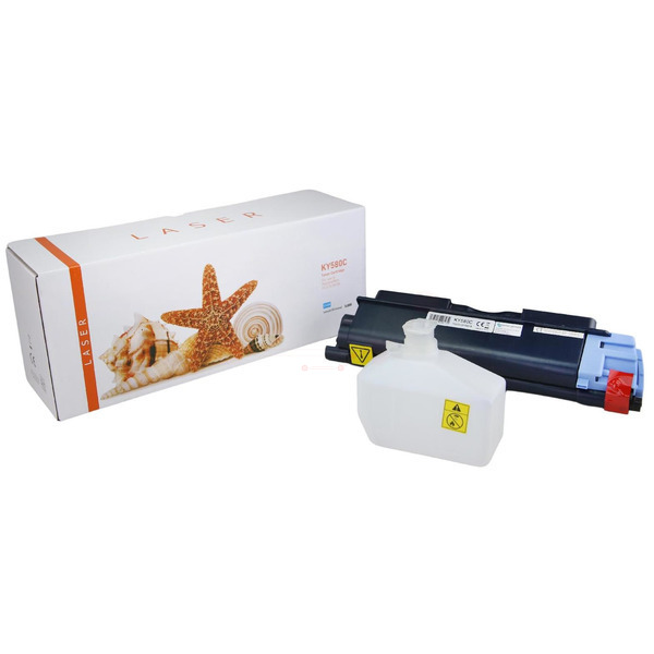 TONTK580C Alternativ Toner Cyan für Kyocera / TK580C / 3.000 Seiten 