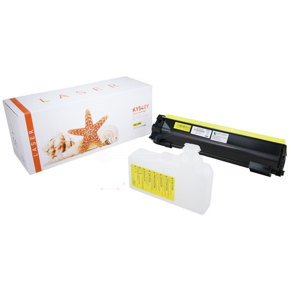 TONTK540Y Alternativ Toner Yellow für Kyocera  / TK540Y / 4.000 Seiten 
