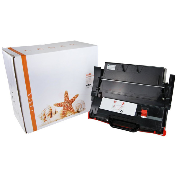 TONT640 Alternativ Toner Black für Lexmark  / 64016HE / 21.000 Seiten 