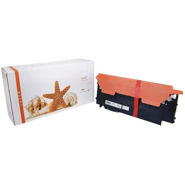 TONCLP360Y Alternativ Toner Yellow für Samsung / CLTY406S/ELS / 1.000 Seiten 