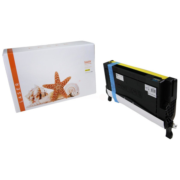 TONCLP660Y Alternativ Toner Yellow für Samsung  / CLPY 660 B/ELSK / 5.000 Seiten 