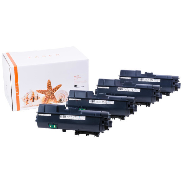 4er Set TONTK1170 Alternativ Toner Black für Kyoce / TK1170 / 4x7.200 Seiten
