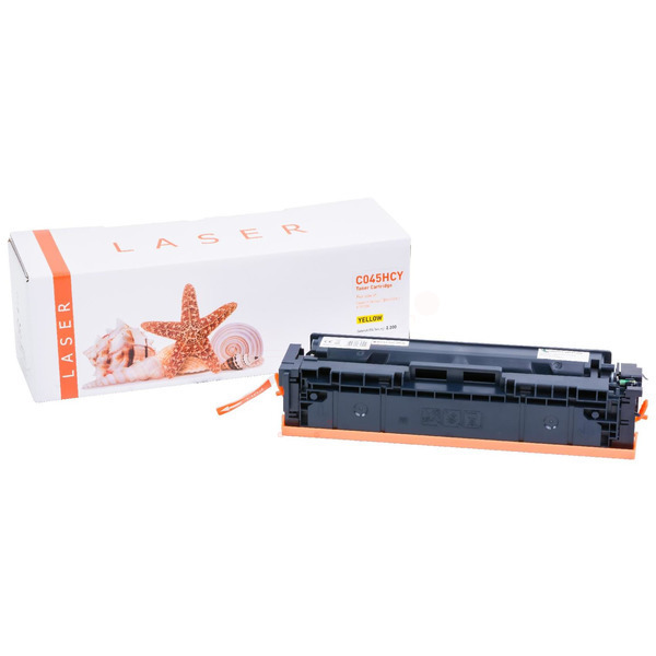 TON045HCY Alternativ Toner Yellow für Canon / 1243C002 / 2.200 Seiten