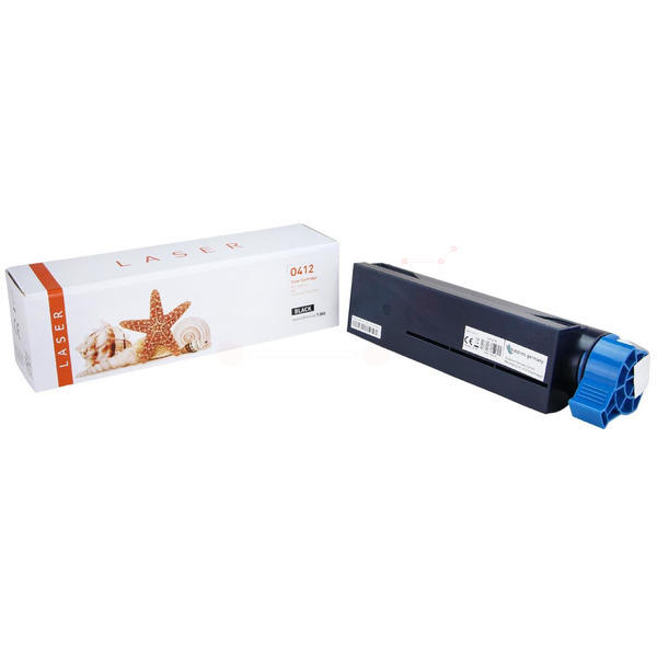 TONB412 Alternativ Toner Black für OKI / 45807106 / 7.000 Seiten