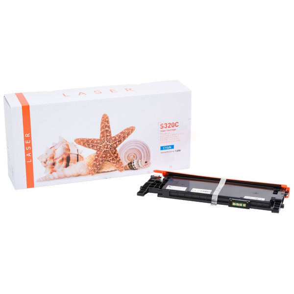 TONCLP320C Alternativ Toner Cyan für Samsung / CLTC4072S/ELS / 1.000 Seiten 