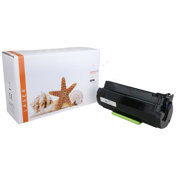 TONMS310 Alternativ Toner Black für Lexmark MS 310 / 410 / 50F2000 / 1.500 Seiten