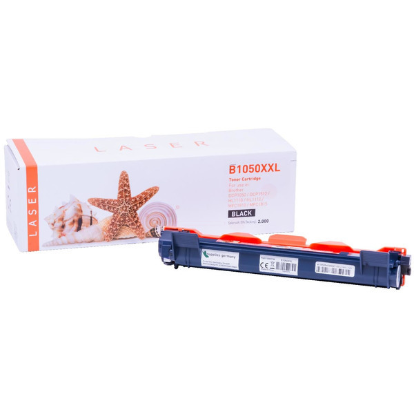 TONTN1050XXL Alternativ Toner Black für Brother / TN1050XXL / 2.000 Seiten