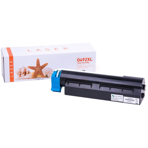 TONMB492XL Alternativ Toner Black für OKI  / 45807111 / 12.000 Seiten