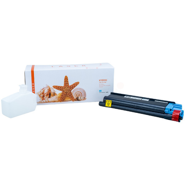 TONTK590C Alternativ Toner Cyan für Kyocera  / TK590C / 5.000 Seiten 