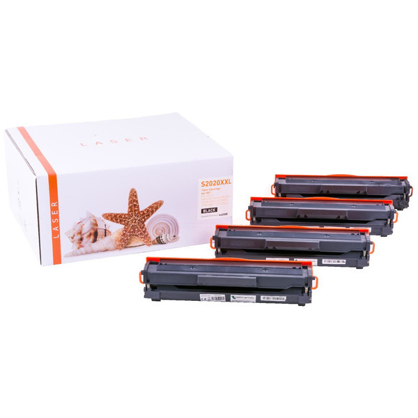 4er Set TONM2020XXL Alternativ Toner Black für Sam / MLTD111S/ELS / 4x2.000 Seiten