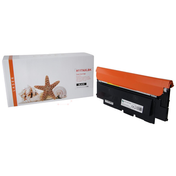 TON117AXLBK mit Chip Alternativ Toner Black für HP / W2070A / 1.500 Seiten
