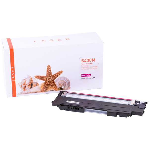 TONSLC430M Alternativ Toner Magenta für Samsung / CLTM 404 S/ELS / 1.000 Seiten