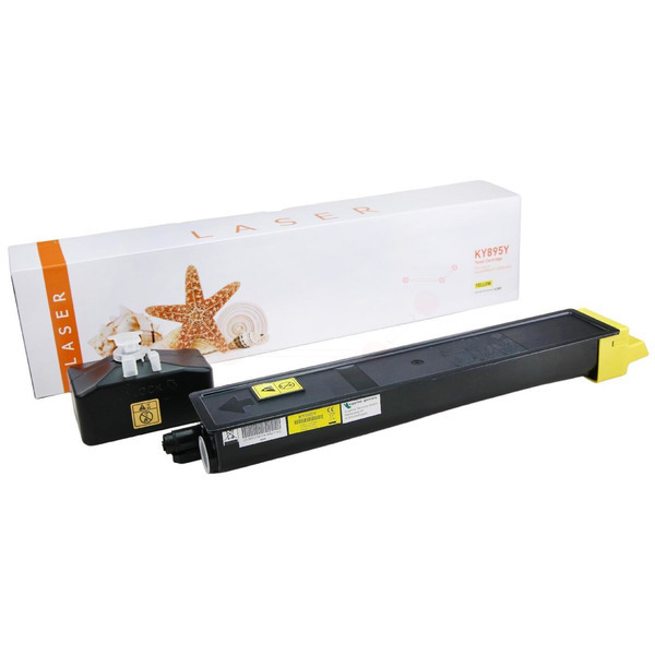 TONTK895Y Alternativ Toner Yellow für Kyocera  / TK895Y / 6.000 Seiten 
