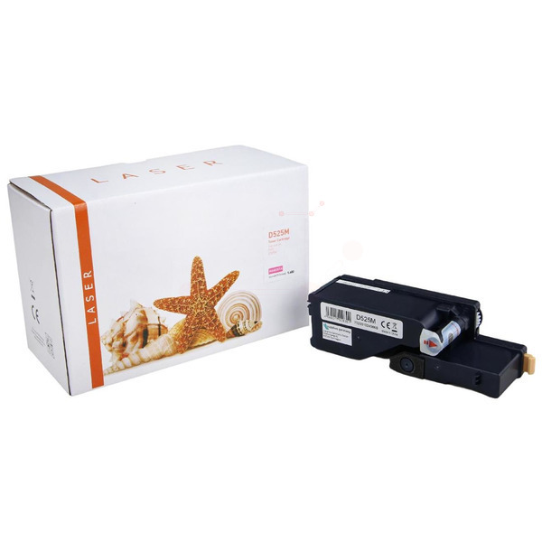 TONDELLE525M Alternativ Toner Magenta für Dell  / WN8M9 / 1.400 Seiten 