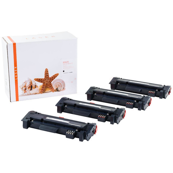 4er Set TONM2625 Alternativ Toner Black für Samsung / MLTD116L/ELS / 4x3.000 Seiten