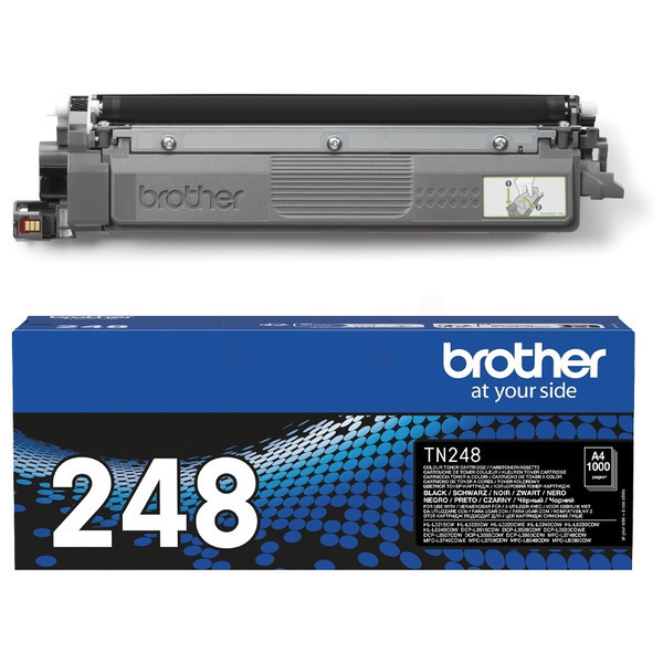 TN248BK / schwarz / original BROTHER Toner schwarz / TN248BK / 1000 S.