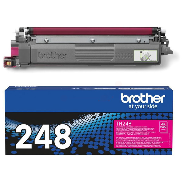 TN248M / magenta / original BROTHER Toner magenta / TN248M / 1000 S.
