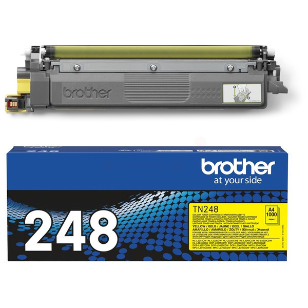 TN248Y / gelb / original BROTHER Toner gelb / TN248Y / 1000 S.
