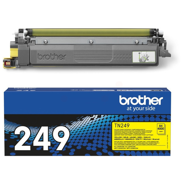 TN249Y / gelb / original BROTHER Toner gelb / TN249Y / 4000 S.