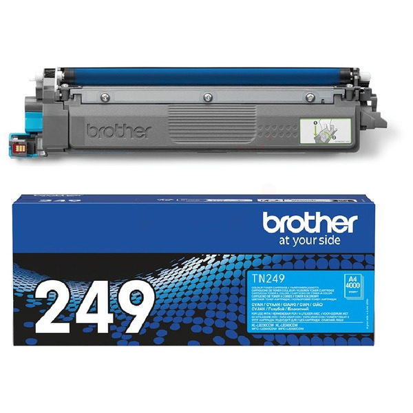 TN249C / cyan / original BROTHER Toner cyan / TN249C / 4000 S.