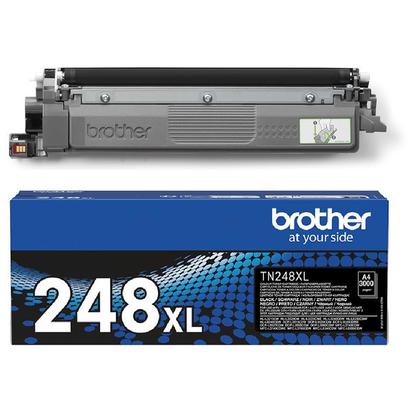 TN248XLBK / schwarz / original BROTHER Toner schwarz / TN248XLBK / 3000 S.