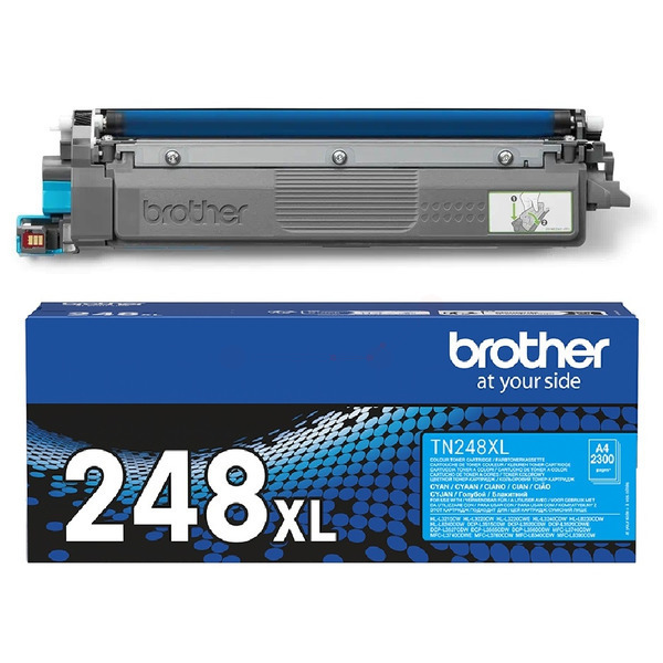 TN248XLC / cyan / original BROTHER Toner cyan / TN248XLC / 2300 S.
