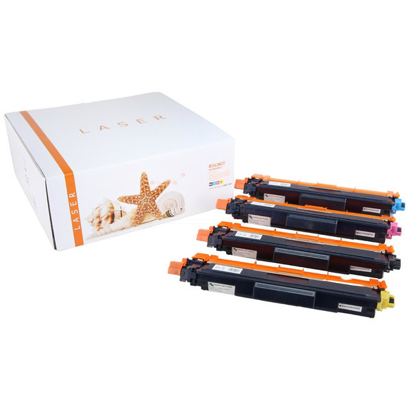 TONTN243KIT Alternativ Toner Rainbowkit für Brothe / TN243 / BKCMY1.000 Seiten