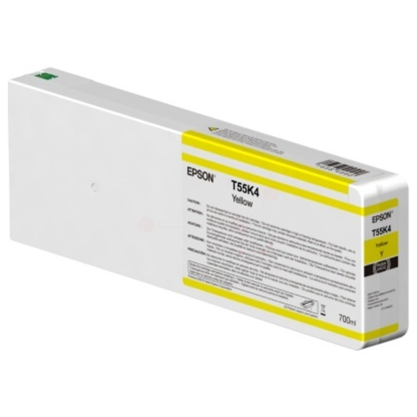 C13T55K400 // T55K400 / original EPSON Tintenpatrone gelb / C13T55K400 / 700.00 ml