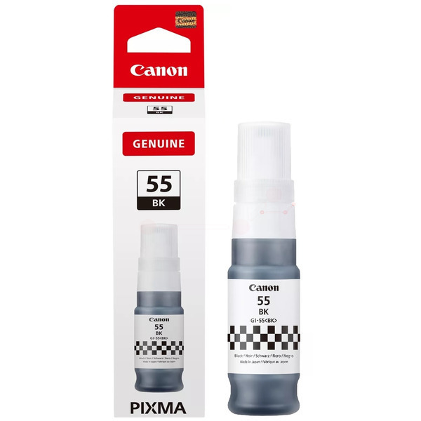 6292C001 // GI55BK / schwarz / original CANON Tintenflasche schwarz / 6292C001 / 3000 S. / 70.00 ml