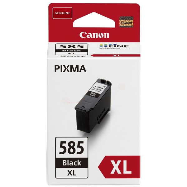 6204C001 // PG585XL / schwarz / original CANON Tintenpatrone schwarz / 6204C001 / 300 S. / 10.30 ml