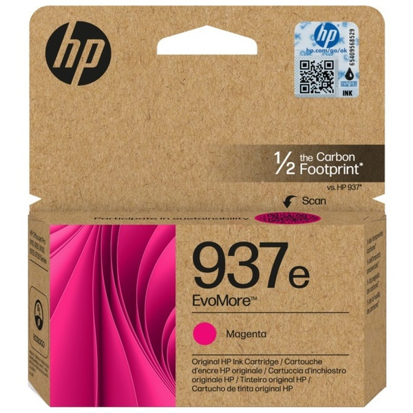 4S6W7NE // 937E / magenta / original HP Druckkopfpatrone magenta / 4S6W7NE / 1650 S.