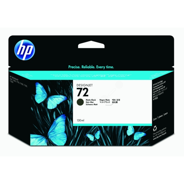 C9403A // 72 / schwarz / original HP Tintenpatrone schwarz matt / C9403A / 130.00 ml