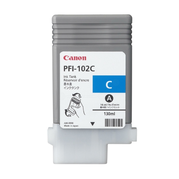 0896B001 // PFI102C / cyan / original CANON Tintenpatrone cyan / 0896B001 / 130.00 ml