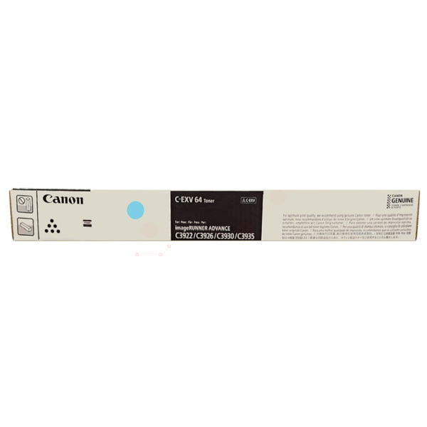 5754C002 // CEXV64 / original CANON Toner cyan / 5754C002 / 25500 S.