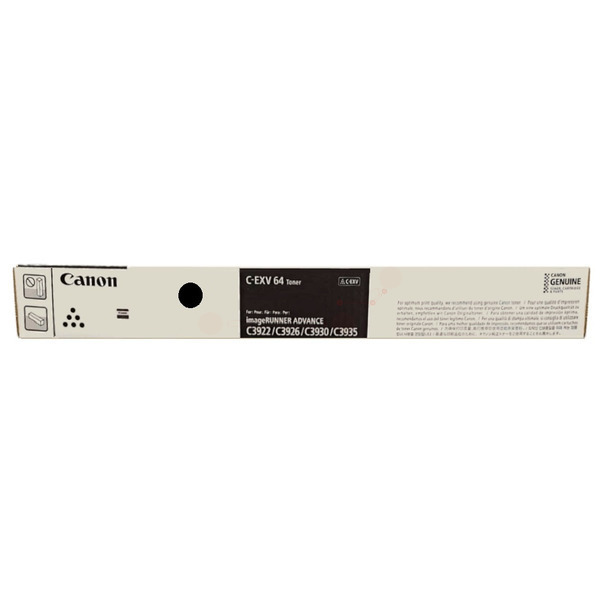 5753C002 // CEXV64 / original CANON Toner schwarz / 5753C002 / 38000 S.