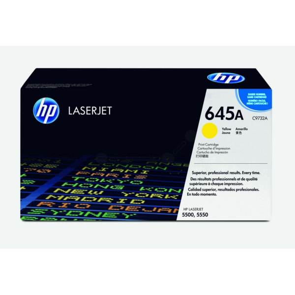 C9732A // 645A / gelb / original HP Toner gelb / C9732A / 12000 S.
