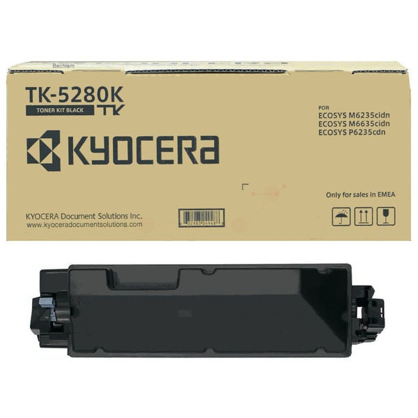 1T02TW0NL0 // TK5280K / schwarz / original KYOCERA Toner schwarz / 1T02TW0NL0 / 13000 S.